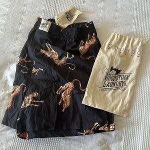 Woodstock Laundry leopard boxer shorts NWT
